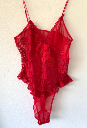 Red Hot Lace Teddy