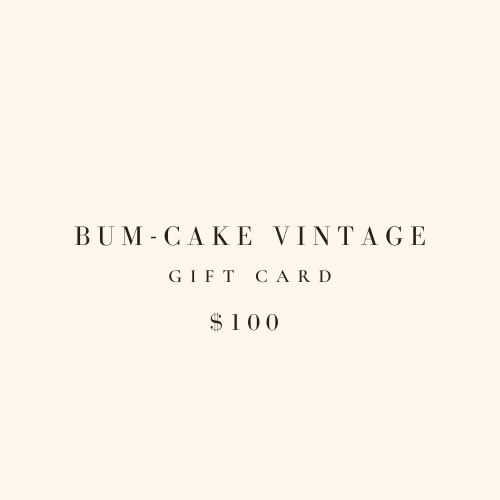 Bum-Cake Gift Card